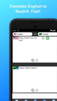 English to Swahili Translator android App screenshot 0