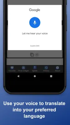 English to Swahili Translator android App screenshot 2