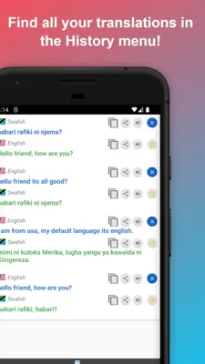 English to Swahili Translator android App screenshot 4